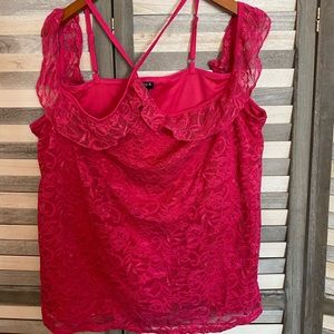 Hot Pink Top from Torrid Size 3